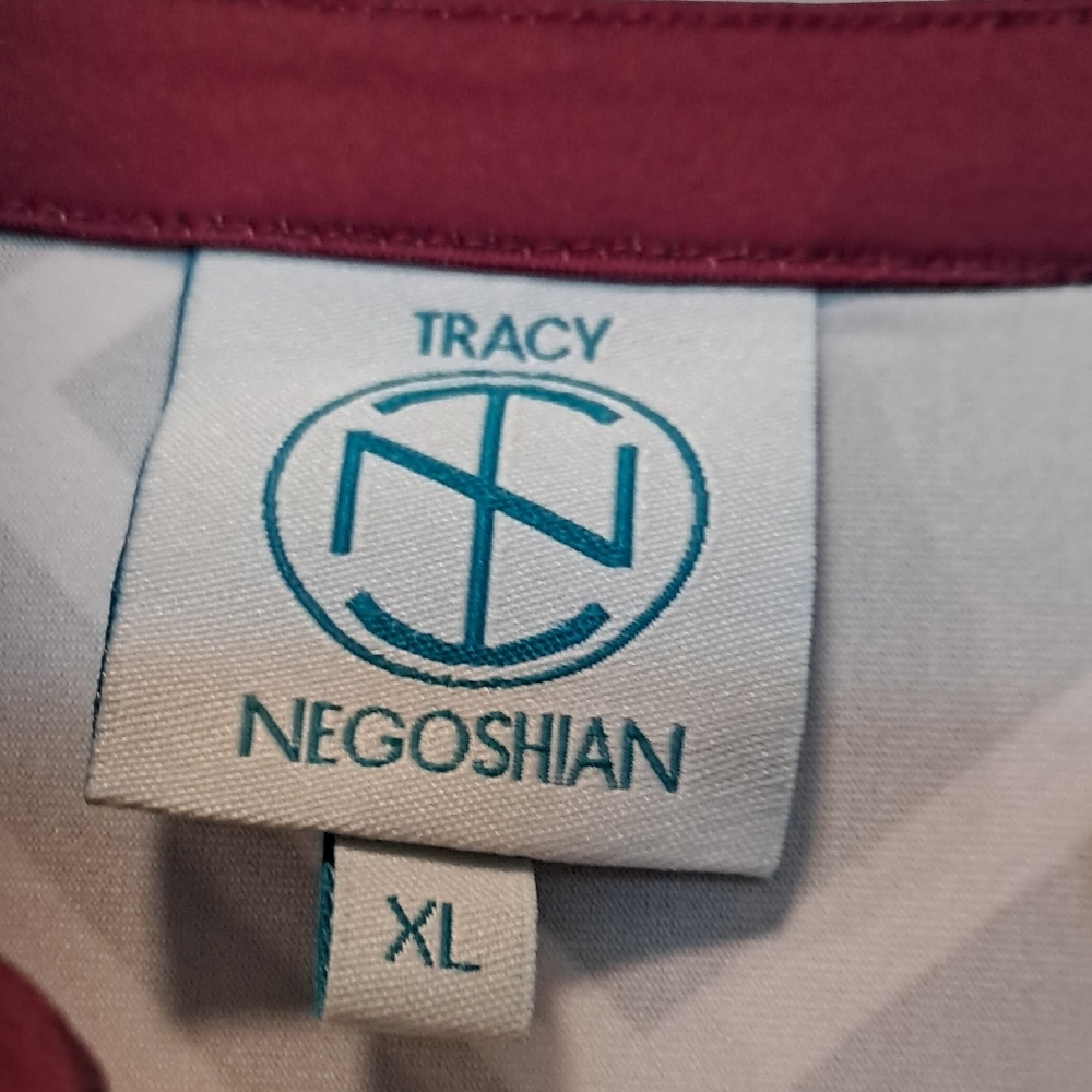 Tracy Negoshian Black and White Geometric Dress - Picture 2 of 7